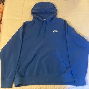 XL Royal blue Nike Hoodie